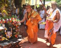 Shri Ramanjaneya Sannidhi Pujana by HH Swamiji - 165th Shri Chitrapur Rathotsava 2026 - Day 6 (2nd April 2026) Pictures Courtesy Shri Dinesh Karkal